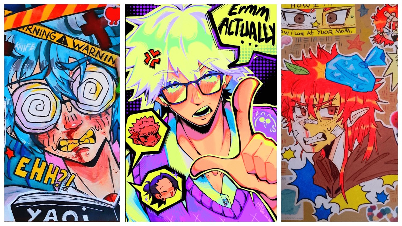 ART SKETCHBOOK 📖🎨 TIKTOK compilation #105