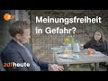 Wie steht's um die Meinungsfreiheit in Deutschland?