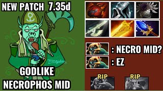 DOTA 2 NECROPHOS 7.35d MIDLANE PRO BUILD INMORTAL