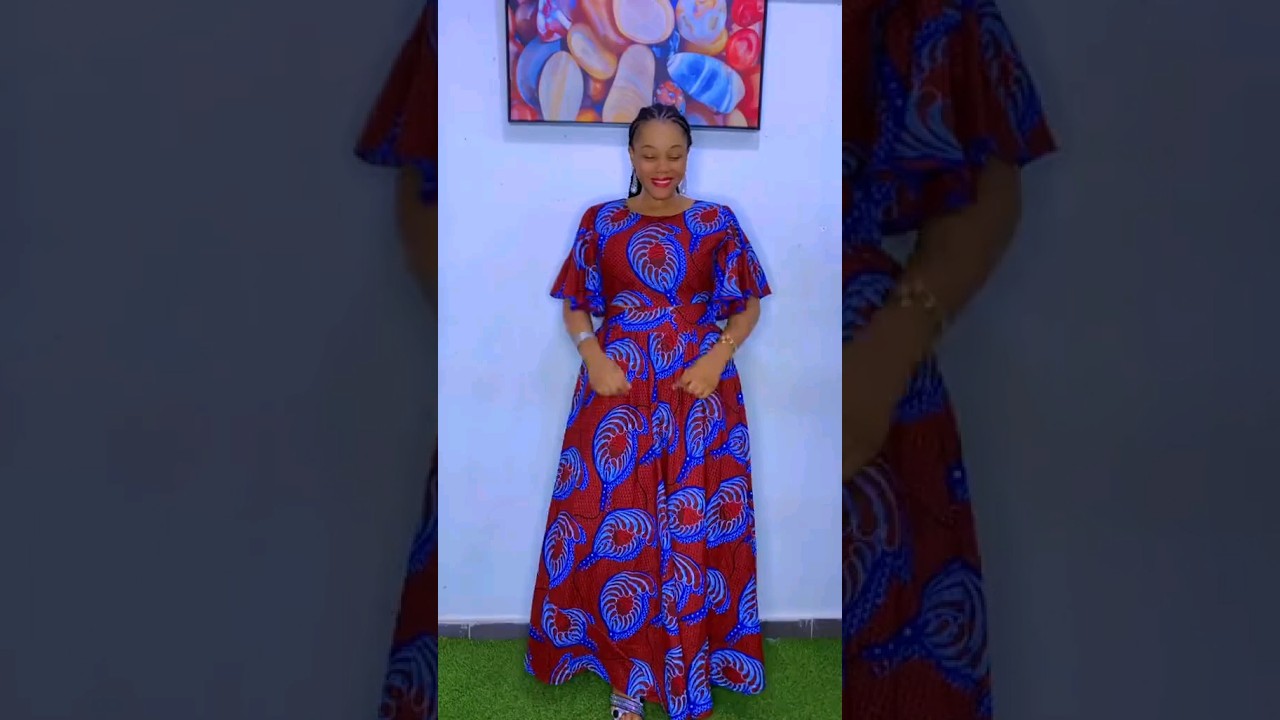 MISHONO YA VITENGE MAGAUNI MAREFU YA WANAWAKE WA KIAFRIKA 