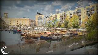 London's St Katharine Docks - Point Cloud Flythrough