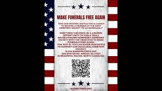 MAKE HISTORY WITH US - FUNERAL REFORM IS HERE - SHARE THIS Raffle