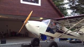 Kitfox 4 with jabiru 3300 first start