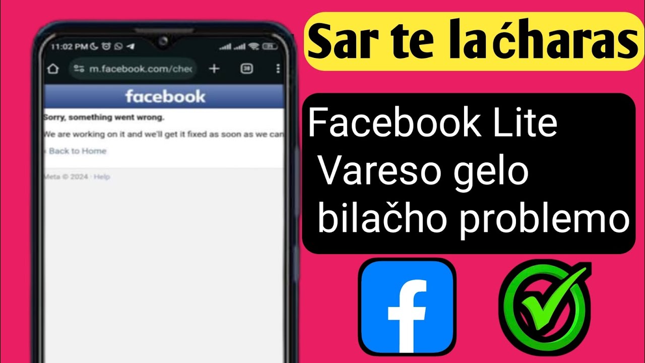 Sar te laćhares o Facebook Lite Vareso naśti te kerel pes Problemo |  facebook lite vareso na gelo