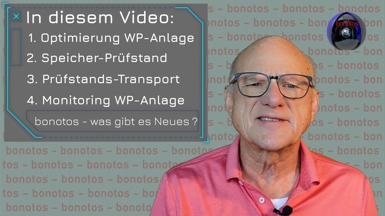 Laufende Verbesserungen der Wärmepumpenanlage, Speicher-Prüfstand und Vorschlag für ein Monitoring