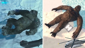 KONG 2021 no ÁRTICO (100% Referências) FILME VS Kaiju Universe - Roblox