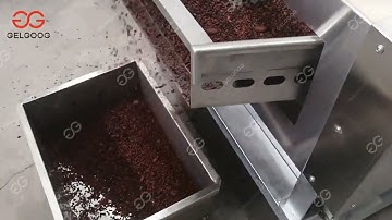 Industrial Cocoa Bean Crusher Peeler Machine/Cocoa Bean Separating Machine