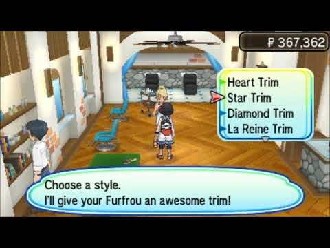 Pokemon Ultra Sun And Ultra Moon How To Change Furfrou S
