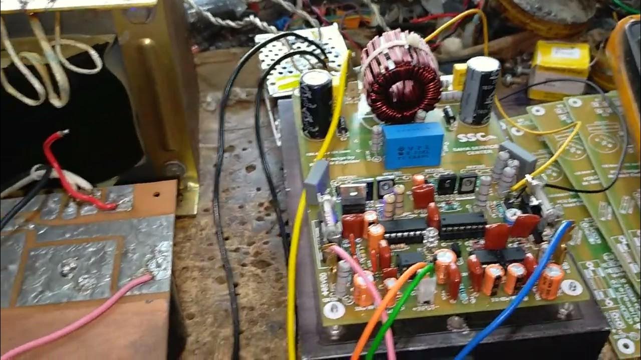 CLASS D AMPLIFIER DRIVER BOARD 3000 WATT.DC VOLTAGE MAXIMUM 1100110