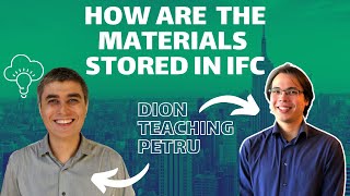 Dion Moult on how are the materials stored in IFC