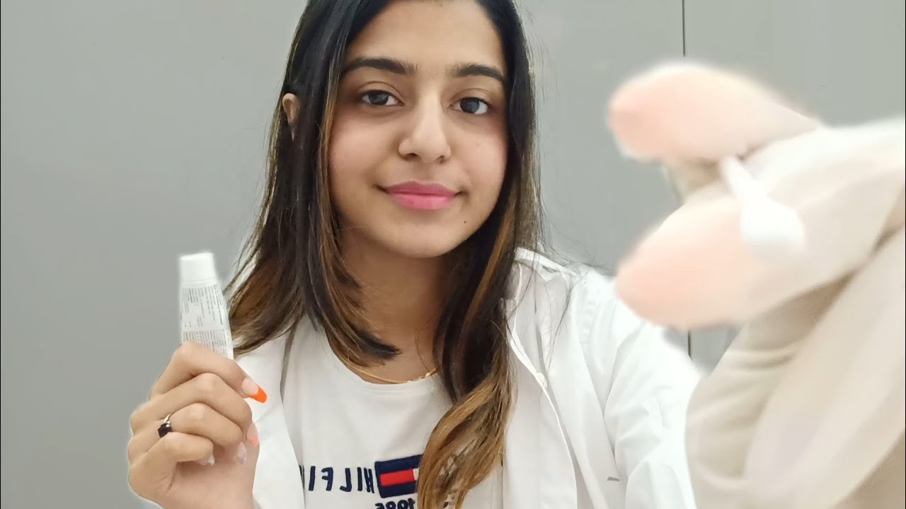 HINDI ASMR | Dermatologist Face Examination and Treatment | Doctor Roleplay ASMR | Indian ASMR