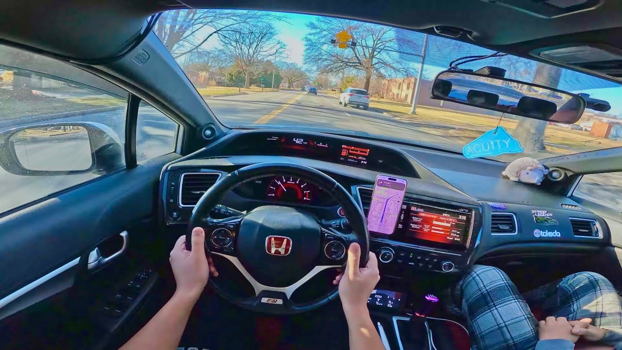 FIRST RIDE OF 2026 | POV CHILL DRIVING | 9TH GEN SI - YouTube