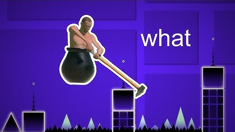 GETTING OVER IT in Geometry Dash