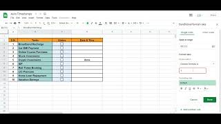 📍 Auto insert Timestamp in Google Sheets based on another cell changes in Bengali