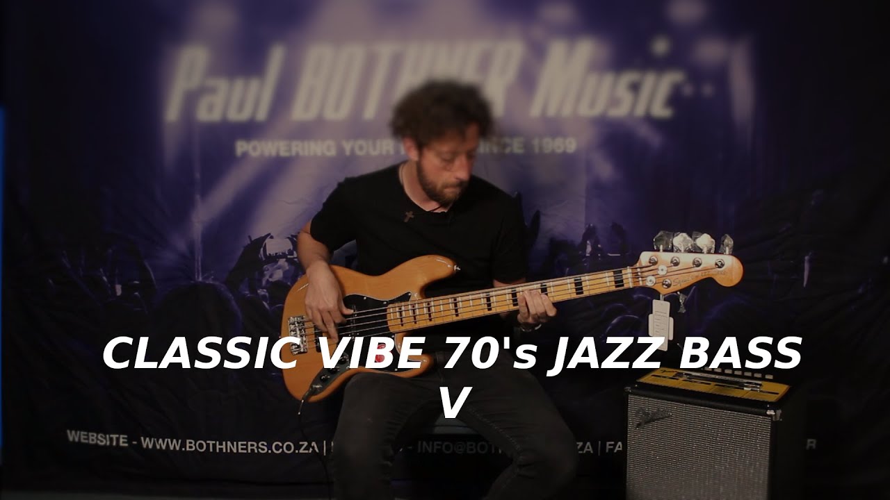 The Squier Classic Vibe Jazz Bass V - Unreal Value!