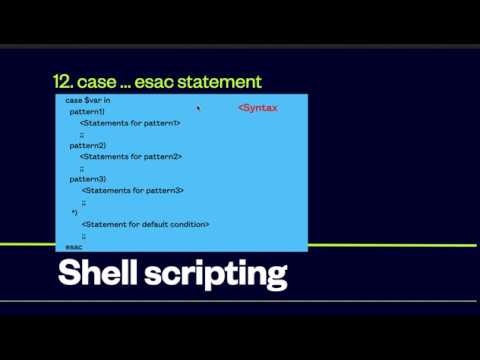 12 Linux shell scripting, case esac (small game) #bash #linux #shellscripting