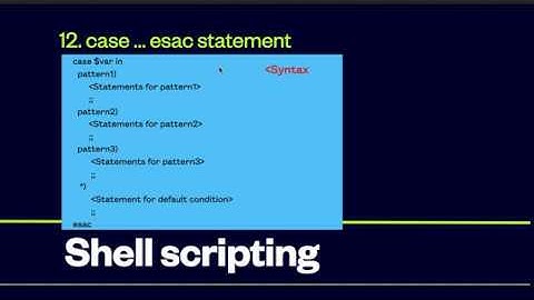 12 Linux shell scripting, case esac (small game) #bash #linux #shellscripting