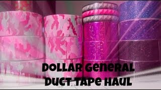 Dollar General Duct Tape Haul
