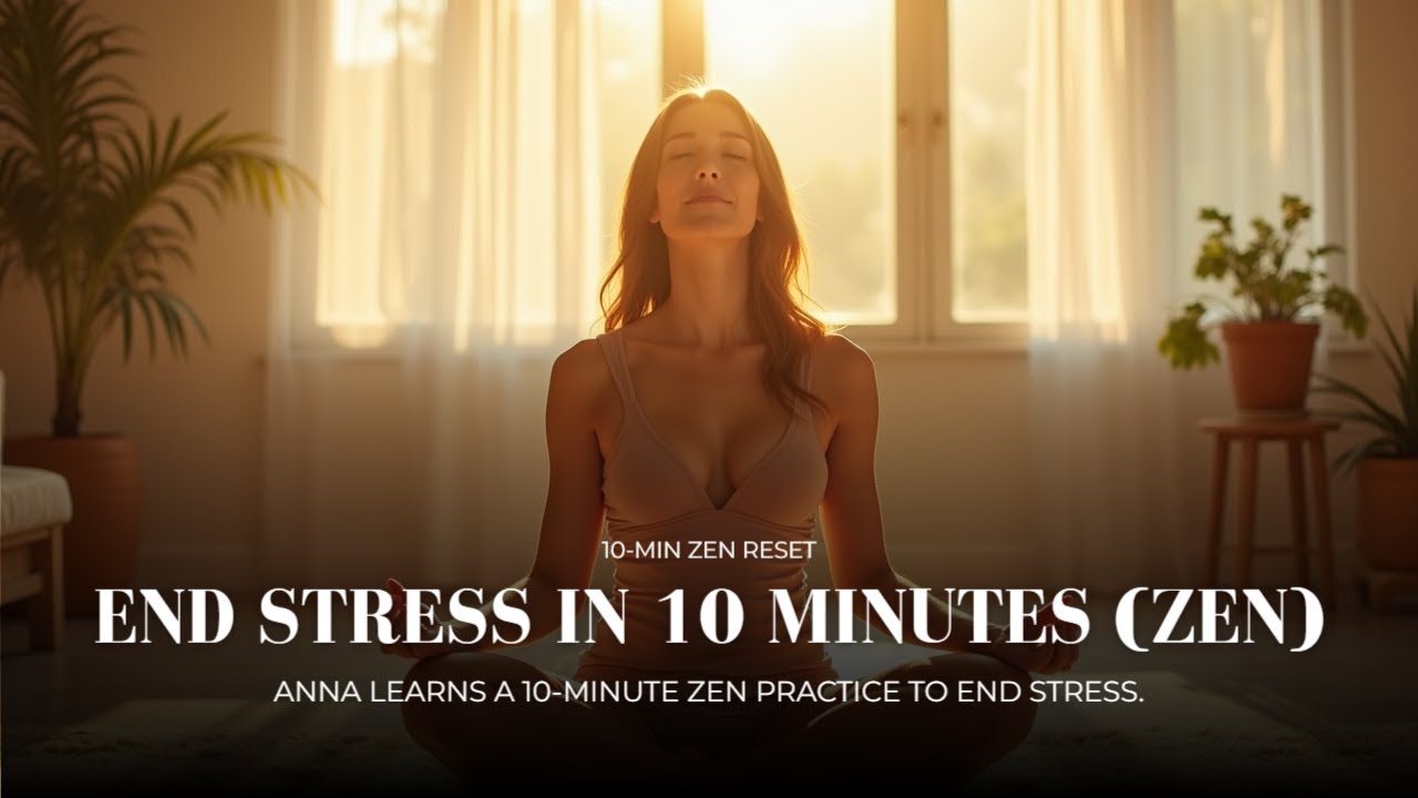 End Stress in 10 Minutes (Zen) - YouTube
