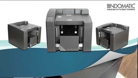 Bindomatic Accel CUBE encuadernadora térmica oficinaprofesional.net