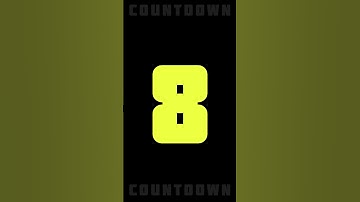 Countdown Timer - 10 seconds with a womens voice