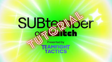TUTORIAL for Upgrading or Renewing Subscriptions on Twitch during SUBtember! Tier 1, Tier 2, Tier 3!