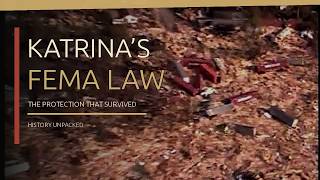 Details FEMA Failed Katrina. Its Survival Was Written Into Law Update