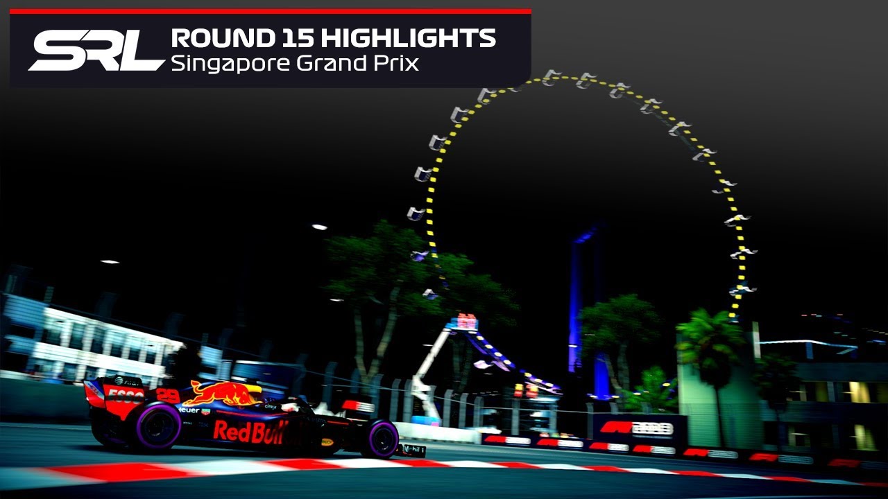 F1 2018 SRL PC F1 | S7 R15 | Race Highlights (Singapore)