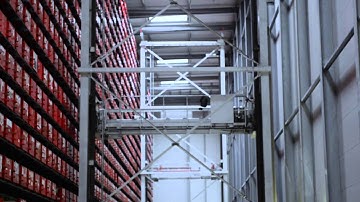 Storage and retrieval machine with IDS