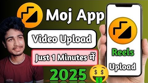 Moj App Par Reels Video Upload Kaise Kare 2025 | How To Upload On Moj Video
