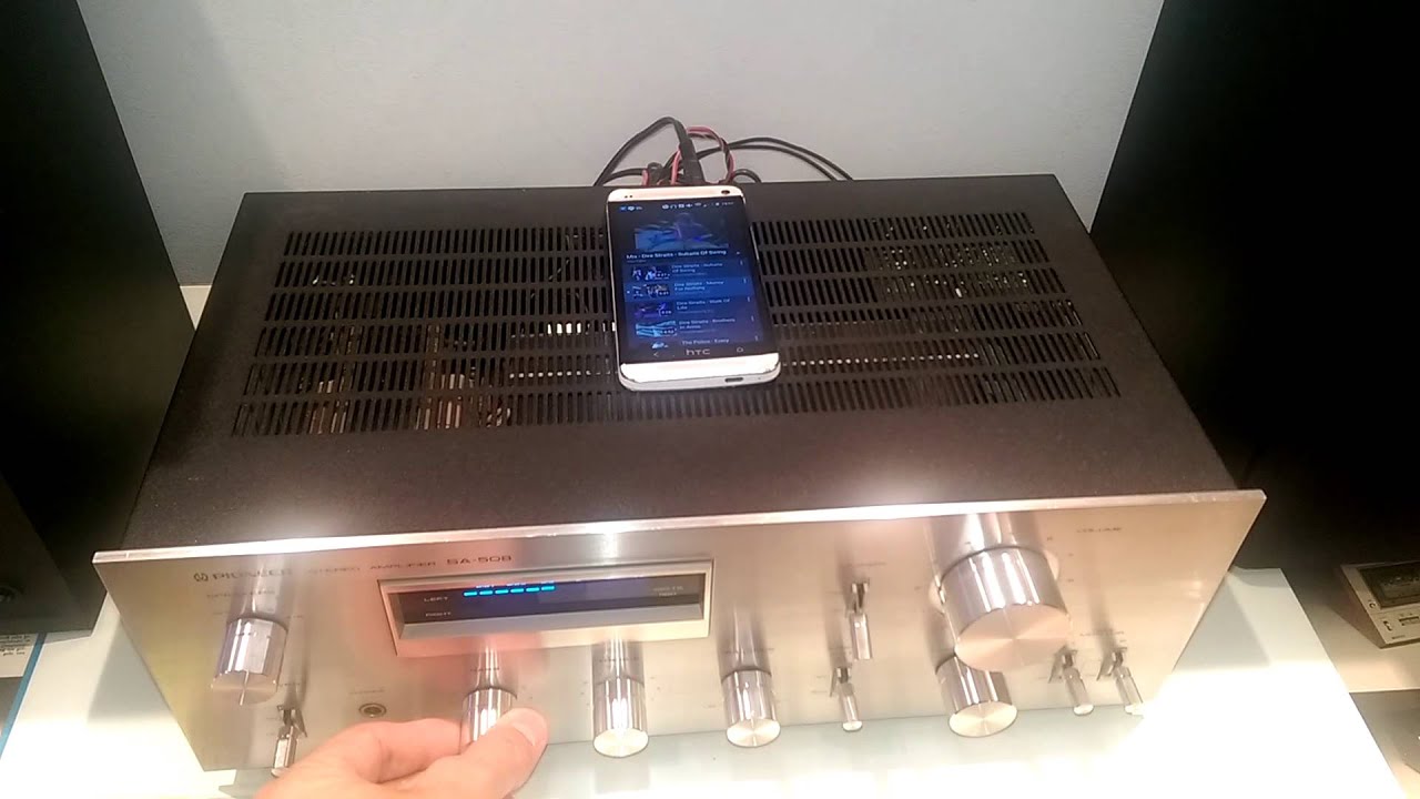 PIONEER CS-444 VS CS-585 SA-508 SUPER SOUND AMPLIF - YouTube