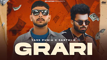 Grari(Visualizer)Jass Punia X Sarthi K | Prince Saggu |Bee Record| #latestpunjabisongs #trendingsong