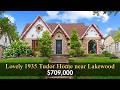 Inside a Perfectly Preserved 1930s Tudor | Dallas House Tour