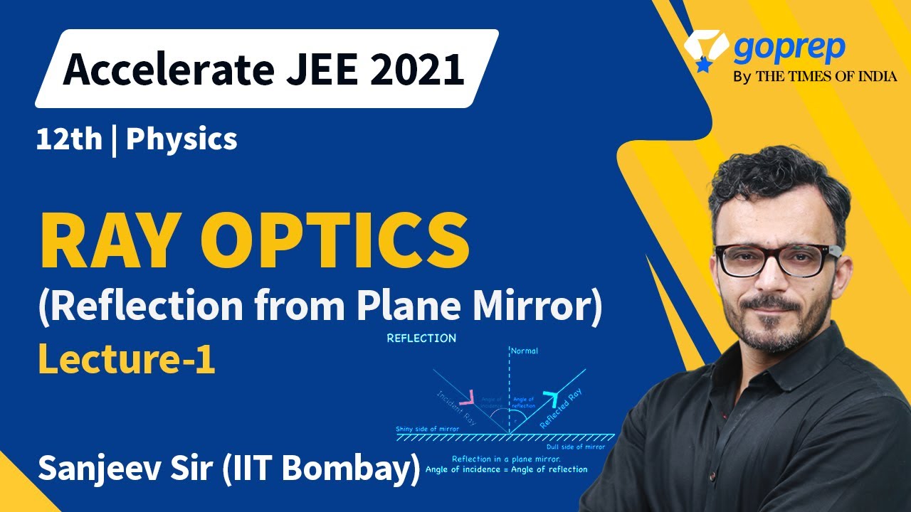 Ray Optics | Reflection from Plane Mirror | Class 12 Physics | L-01 ...