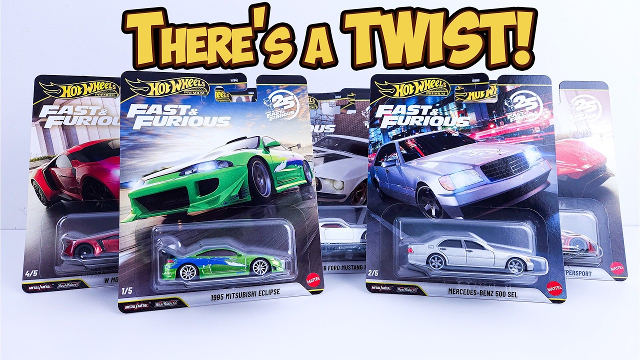 Hot Wheels Fast & Furious Sets Have CHASES Now!