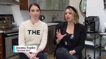 The Home Edit share their pro tips for clear counter space