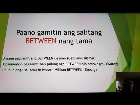 Video: Paano Maipahayag Nang Tama Ang Gatas