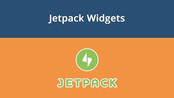 JetPack WordPress Plugin Tutorial, Lesson #10: Jetpack Widgets