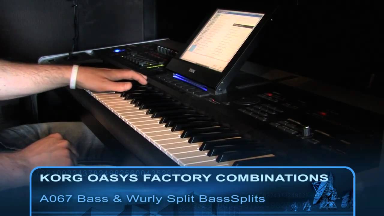 Korg Oasys Factory Combinations A058-A074