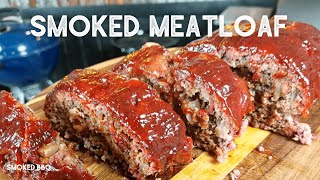 Smoked Meatloaf With Homemade BBQ Glaze