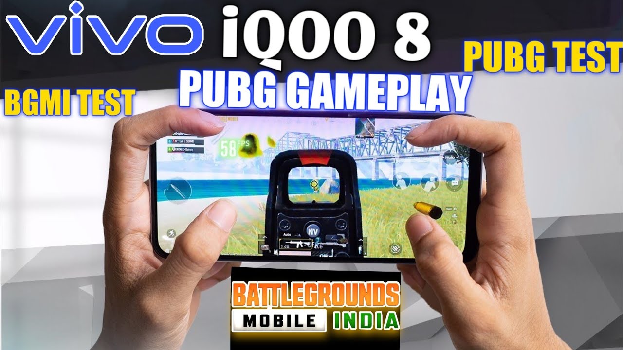 iQOO 8 BGMI TEST & PUBG TEST,Gaming Test & Graphics Test 🔥🔥🔥