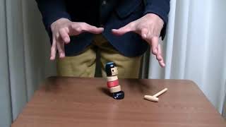 The Immortal Wooden Man Magic Toy