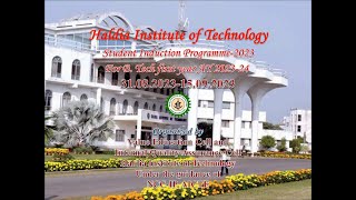 Famous Haldia Institute of Technology: Student Induction program 2023 Profile
