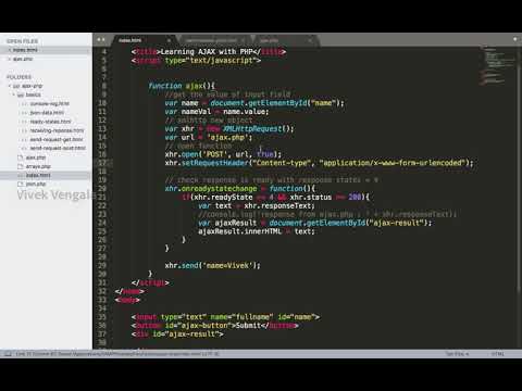 Learn Ajax with