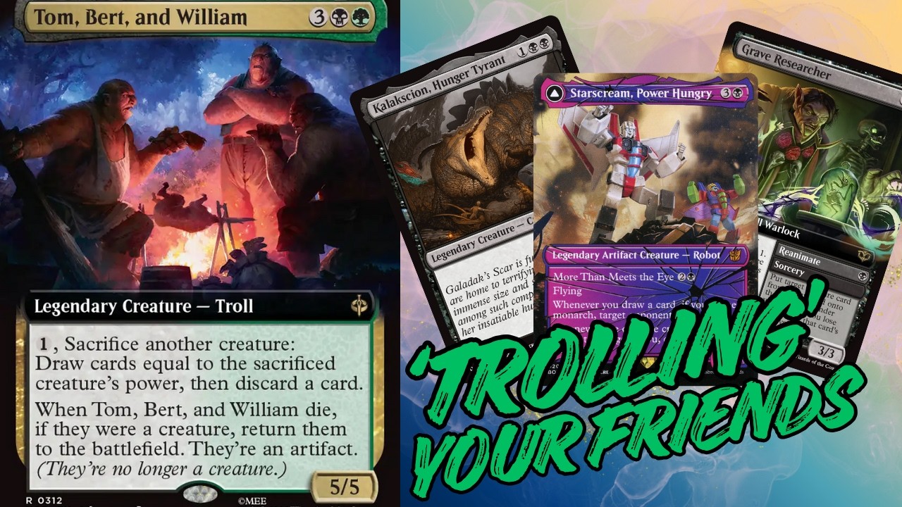 Chaotic Decks #75 - Tom, Bert, and William - MTG The Hobbit Commander Deck thumbnail