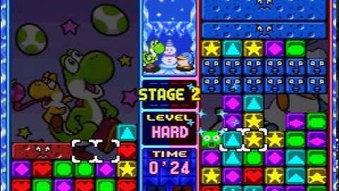 Tetris Attack: Stages 1-3 Hard