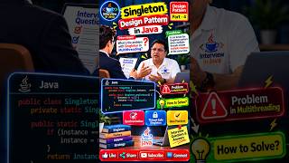 Singleton Design Pattern in Java — Part 4: Multithreading & synchronized