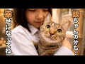 最後の抱っこ。ナンちゃん卒業です。