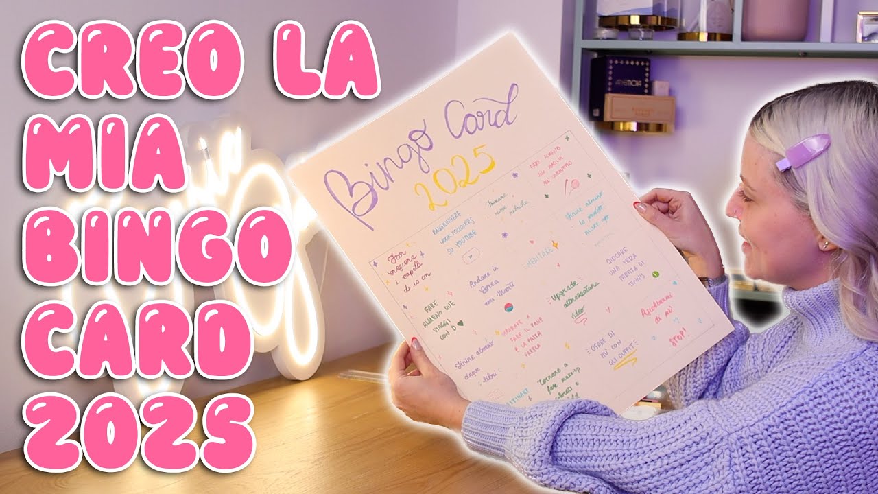 CREIAMO INSIEME LA MIA BINGO CARD 2025?