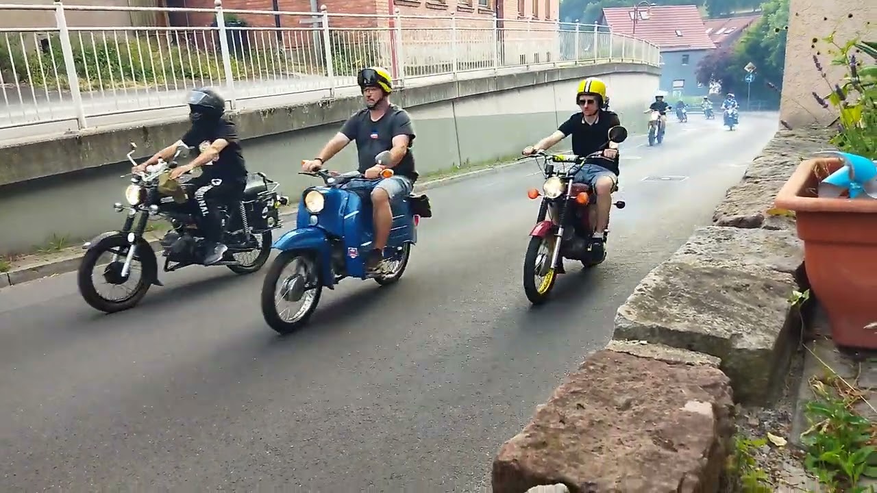 Simson Ausfahrt Suhl 2025 STS Grandios
